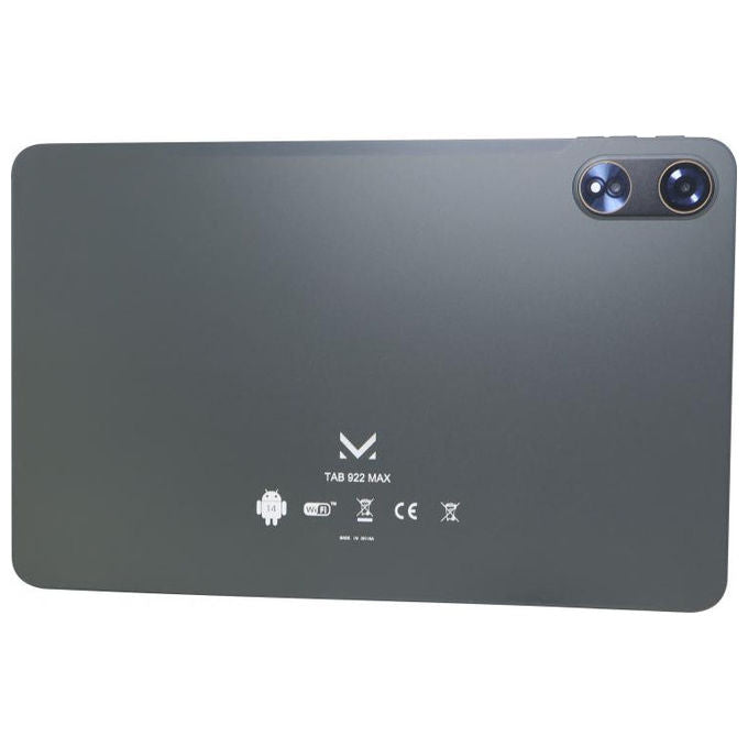 Majestic TAB 922 MAX Tablet 12'' IPS HD Plus 4G Dual SIM Octa Core 128GB RAM 8GB Android 14 GPS colore Grigio