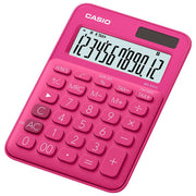 Casio Calcolatrice da Tavolo MS-20UC-RD 12 Cifre Rossa