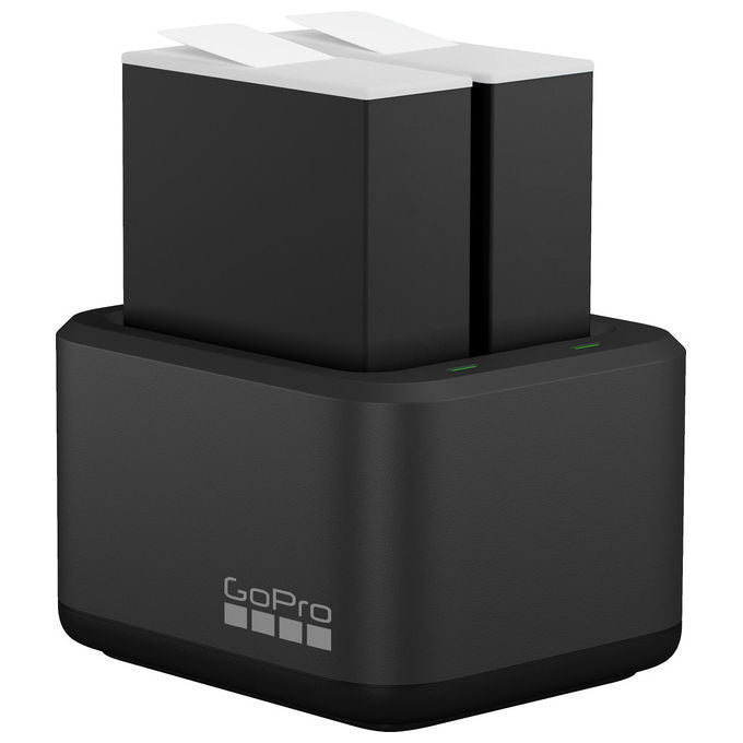 GoPro ADDBD-211-VE Caricabatteria Doppio Enduro 1720 mAh Batterie Litio HERO12 HERO11 HERO10 HERO9 colore Nero