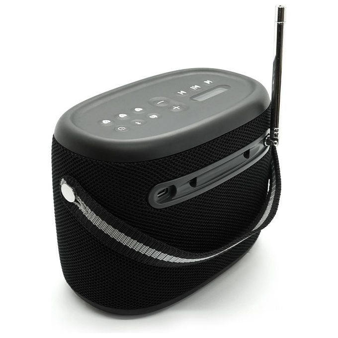 Pure Radio Portatile DAB+ FM Bluetooth 5.1 Impermeabile IP67 Nero