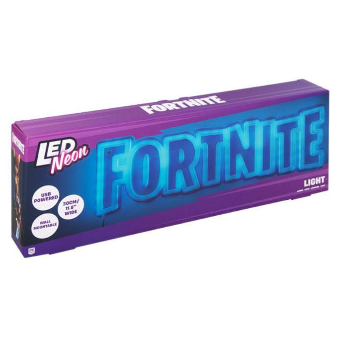 Paladone Lampada LED Neon Fortnite Logo 40 cm
