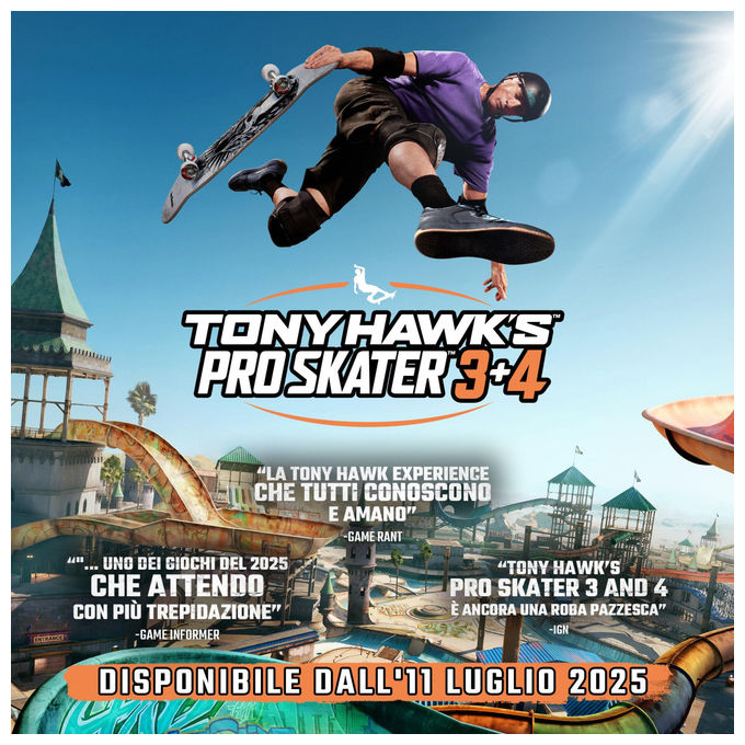 Xbox, Tony Hawk's Pro Skater 3+4, Nintendo Switch, Gioco in Scatola