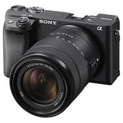 Sony Alpha 6400, Fotocamera Mirrorless, Kit Obiettivo 18-135mm, 24.2 Megapixel, Nero