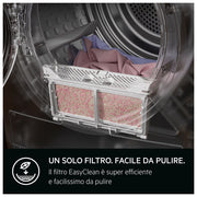 AEG TR8HDBG9B Serie 8000 Asciugatrice Pompa di Calore 9 Kg Classe B AbsoluteCare Inverter 61 dB (85x60x66 cm) colore Bianco