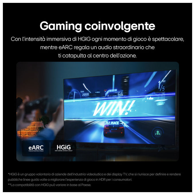 Lg, Tv Led Full Hd 43'', Smart Tv Webos23, Hdr10