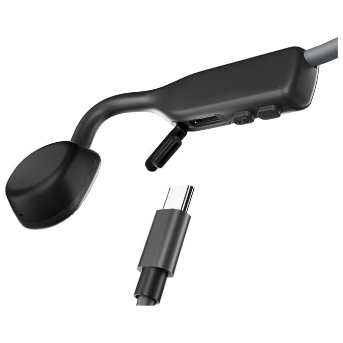 Shokz S661GY OpenMove Cuffie Wireless Sport Bluetooth Conduzione Ossea IP55 Autonomia 6 ore colore Grigio
