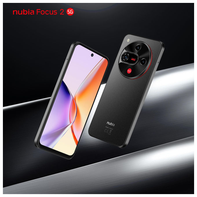 Zte Nubia Focus 2, Smartphone 5G, 8GB RAM, 256GB, Galactic Black