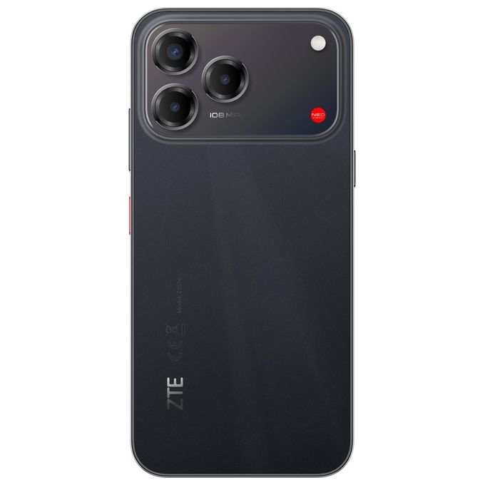 ZTE Blade V80 Pro smartphone, 8GB RAM, 256GB, display 6,75'' 120Hz, tripla fotocamera 108MP, batteria 5000mAh, Android 16, nero