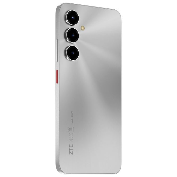 ZTE V80 Max smartphone, 6.9 pollici, Dual SIM, 4G LTE, 4GB RAM, 128GB, batteria 6000mAh, Stellar Silver