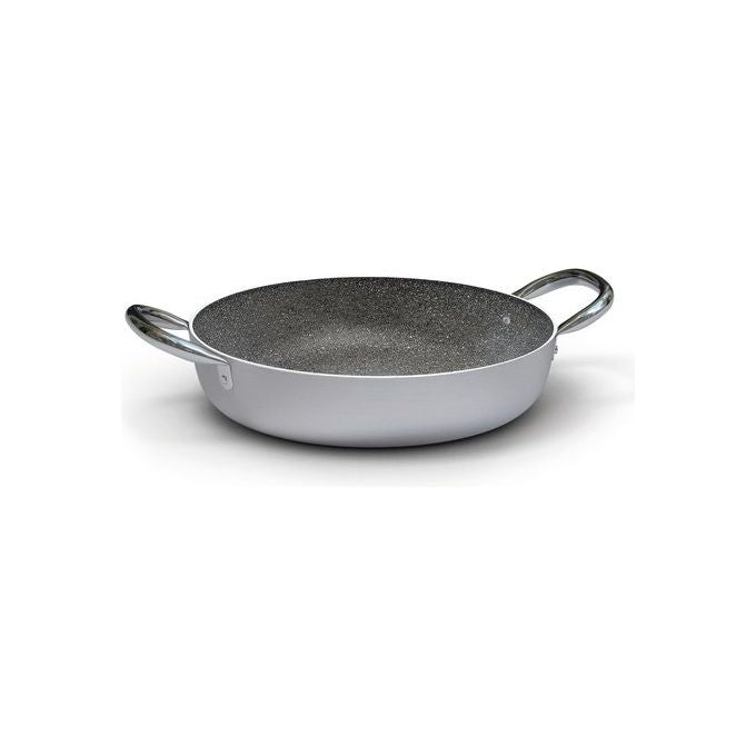 Ballarini 8003150517802 Linea 6900 Tegame Antiaderente in Alluminio con Rivestimento Karestone Adatto per Induzione 28 cm colore Nero