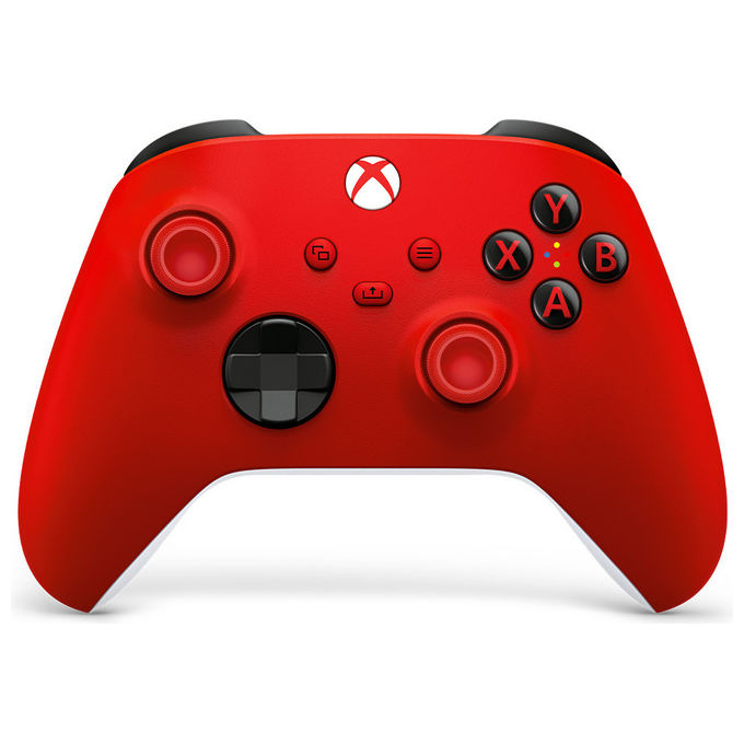 Microsoft, Gamepad Wireless, Rosso Bianco, Bluetooth, Analogico Digitale