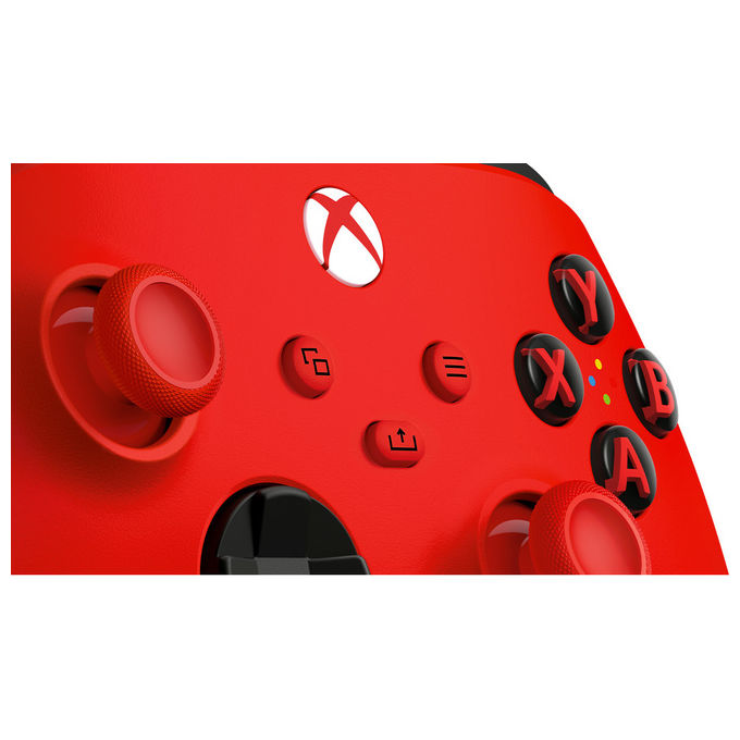 Microsoft, Gamepad Wireless, Rosso Bianco, Bluetooth, Analogico Digitale
