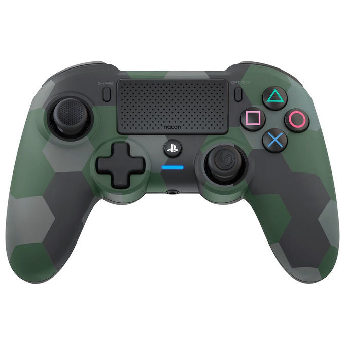 Freaks and Geeks TI-151000J Controller Wireless Bluetooth PS5 Hall Effect LED Touchpad capacitivo colore Verde Camo