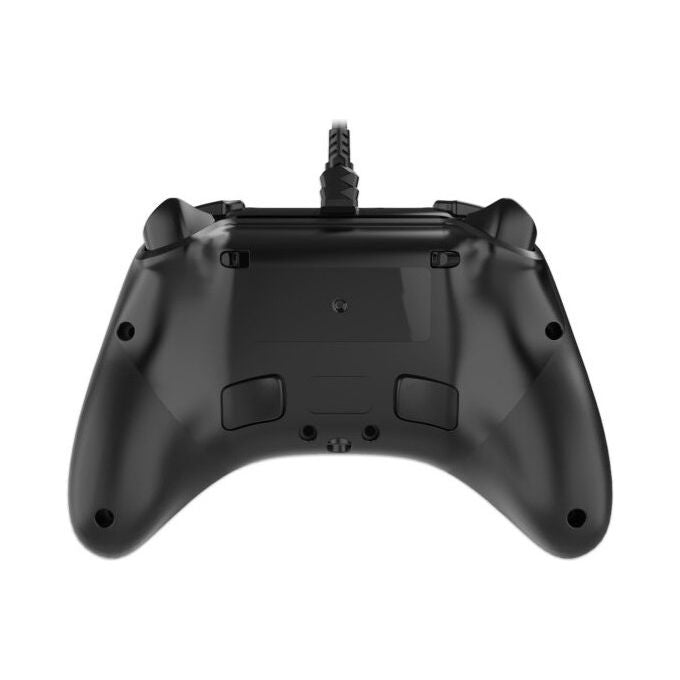 Freaks and Geeks, Gamepad USB, Nero e Rosso, Compatibile Android, Nintendo Switch e PC
