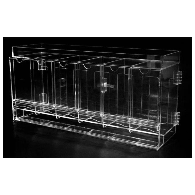The Acrylic Box Dispenser Pacchetti Carte 200x200x20 mm