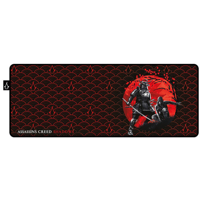 Freaks and Geeks Tappetino Mouse XL Assassin's Creed Shadows Poliestere Gomma Antiscivolo