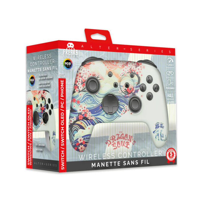 Freaks and Geeks, Gamepad Wireless RGB Dragon's Soul, Controller per Nintendo Switch e PC