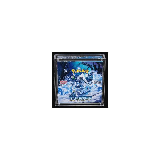 The Acrylic Box TAB0010 Espositore Acrilico Trasparente Box Booster Pokémon Giapponesi 30 Bustine Magneti N52 Protezione UV