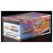 The Acrylic Box ACPE0048 Teca Espositore Pokémon Booster Bundle Acrilico Trasparente Protezione Anti-UV Chiusura Magnetica N52 colore Trasparente