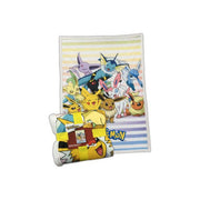 Pokemon, Coperta in Pile Sherpa Pikachu and Eevee Transformation, 100x150 cm
