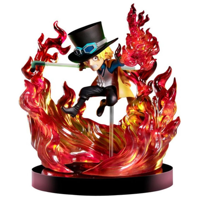 Banpresto, Statua Sabo con Fuoco, One Piece, PVC, 13 cm