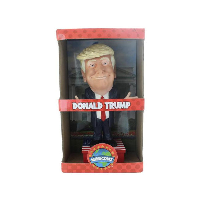 Mimiconz Statuetta Donald Trump Dipinta a Mano 20cm Vinile Da Collezione