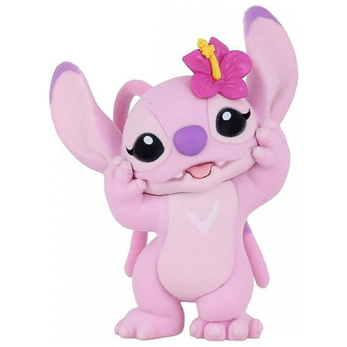 Disney Angelo in Piedi Floccato Lilo e Stitch Statuetta da Collezione