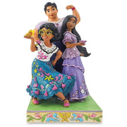 Enesco 6014330 Disney Traditions Figurina Collezione Encanto con Mirabel Isabela e Luisa in Resina Altezza 21.5 cm colore Multicolore