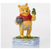Disney Traditions, Statuetta Winnie The Pooh, Trifogli di Pooh, Resina, 11,4 cm