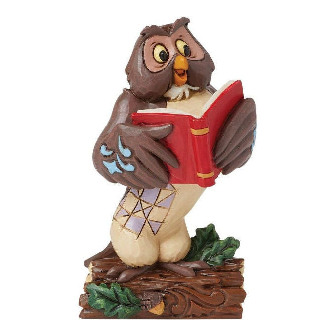 Disney Traditions, Mini Statuetta Gufo Winnie The Pooh, Resina, 8 cm