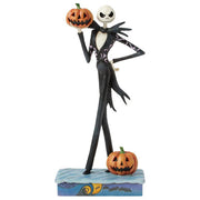 Disney Traditions Statuetta Jack con Zucca Resina 23.5 cm Nightmare Before Christmas