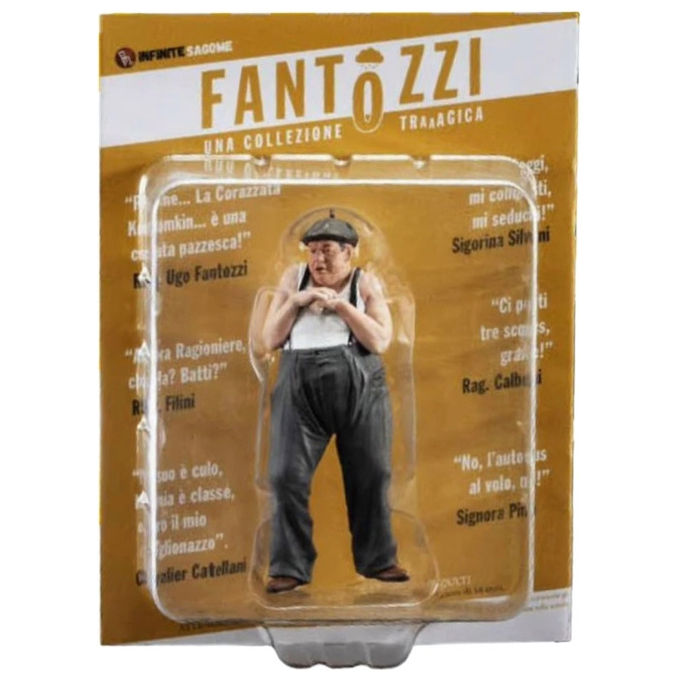 Infinite Statue and Collectibles Fantozzi Come È Umano Lei Mini Figure Altezza 10cm