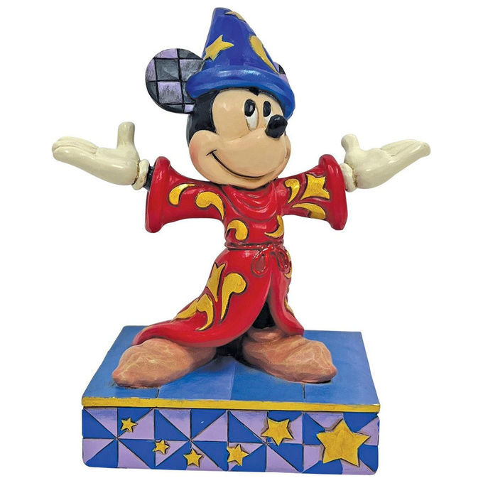 Enesco Statuetta Topolino Stregone Personality Pose Disney Traditions Resina 13 cm
