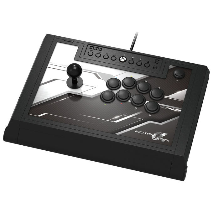 Hori Fighting Stick α Nero Bianco Fightstick per Xbox One Xbox Series S Xbox Series X