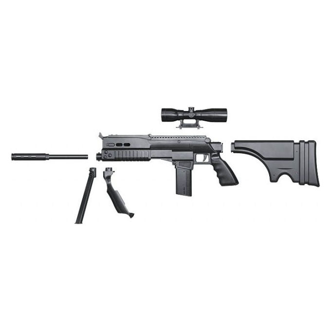 Bigben Interactive, Fucile Sniper Vision, Nero, Accessorio PlayStation 3