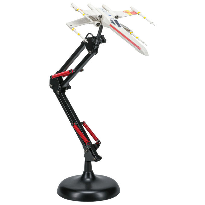 Paladone PP11319SW Star Wars Lampada da Scrivania X-Wing LED USB ali snodabili 15cm colore Nero