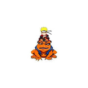 Teknofun 811608 Naruto – Figura da Collezione Luminosa Naruto su Gamakichi, LED, 2 modalita' luce, 20 cm, USB-C - 3x AAA