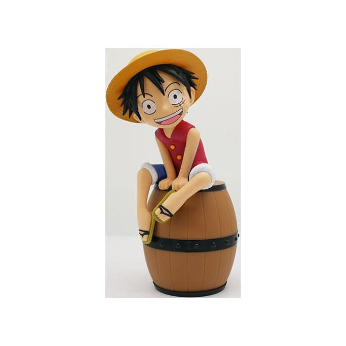 Teknofun One Piece Statuetta Luminosa Luffy su Botte 20 cm