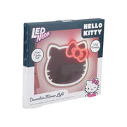 Paladone Products, Lampada Neon LED Hello Kitty da Muro con Specchio, 23x25x2.1 cm