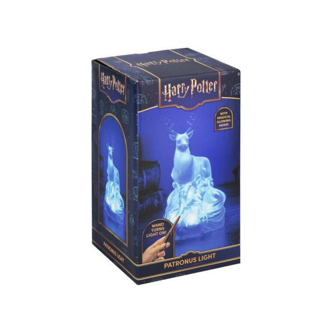 Paladone Products Lampada Patronus Harry Potter con Telecomando a Bacchetta 20 cm