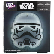 Paladone Products Lampada da Parete LED Neon Star Wars Stormtrooper 26 x 24 x 2 cm