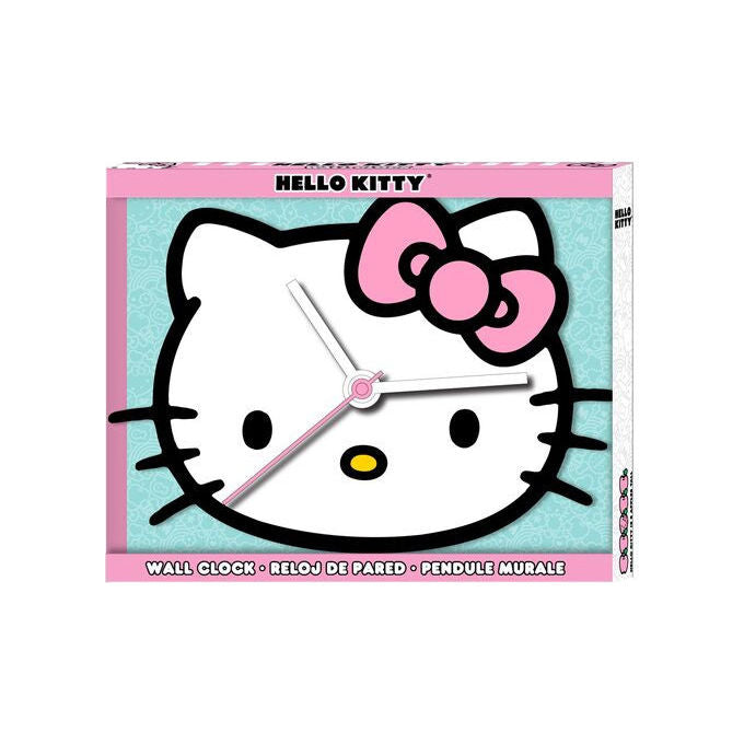 Kids Licensing Hello KIT_ty Orologio da Parete 25x25 cm