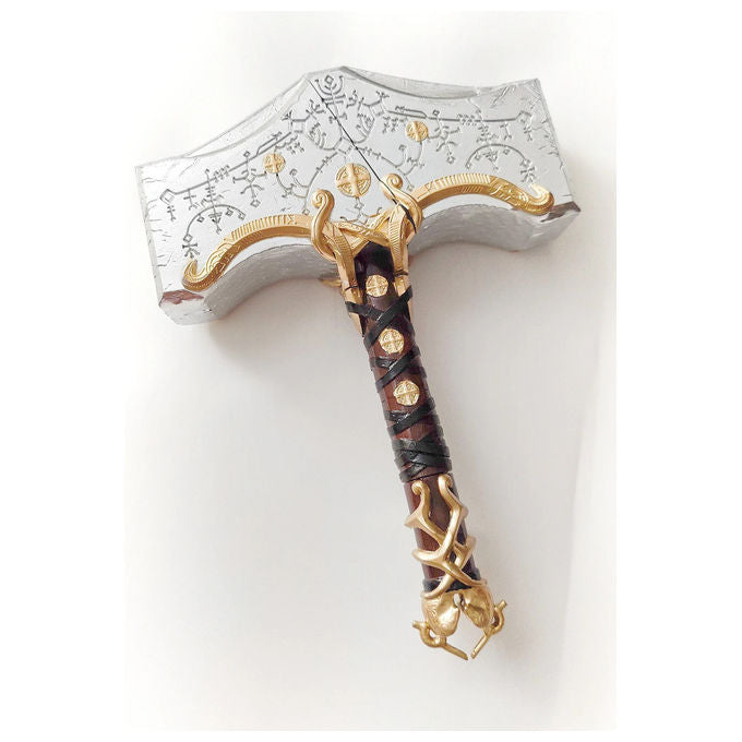 God of War, Martello di Thor Mjolnir, Replica in Resina, 50x30cm