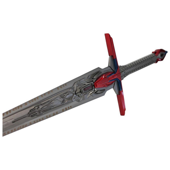 Transformers Spada Ornamentale Ispirata alla Spada del Giudizio di Optimus Prime Acciaio con Supporto