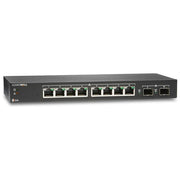 SonicWall, Switch di Rete SWS12-8POE, 8 Porte PoE, Supporto 24x7, 1 Anno