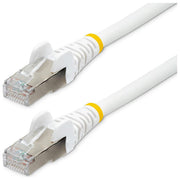 StarTech.com Cavo Ethernet CAT 6a 75m Bianco LSZH RJ45 Antigroviglio