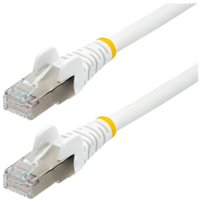 StarTech.com Cavo Ethernet Cat 6a 5m Bianco LSZH 10GbE 500MHz 100W PoE++