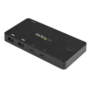 StarTech.com, Switch KVM USB-C, 2 Porte HDMI 4K 60Hz, con Power Delivery 100W