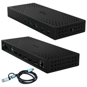 I-tec, Docking Station 4K, USB 3.0, USB-C, Thunderbolt, 3x Monitor, Power Delivery 100W