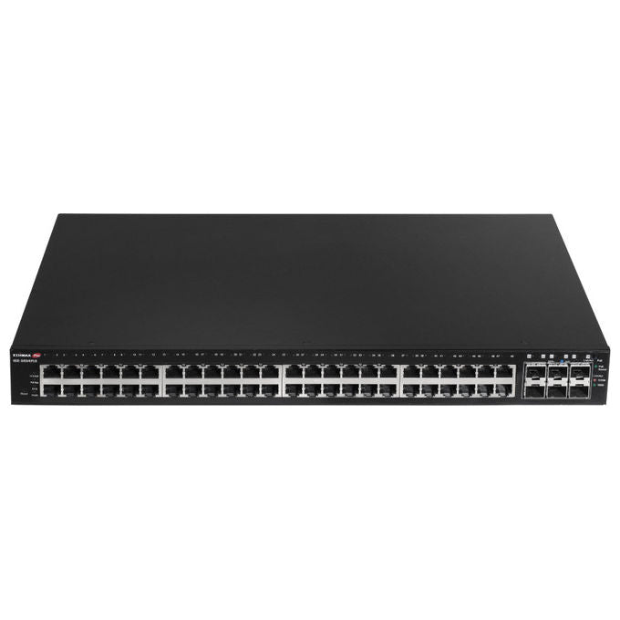 Edimax, Switch Industriale Smart Web PoE+ Gigabit, 54 porte